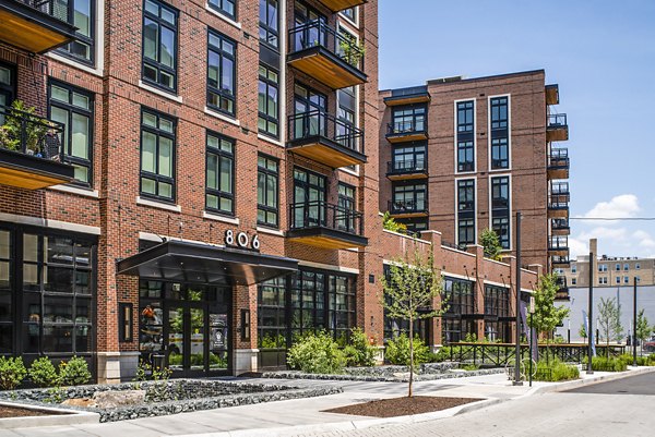 Brookland Press Apartments: Contemporary architecture luxury apartments in vibrant neighborhood, perfect for modern urban living