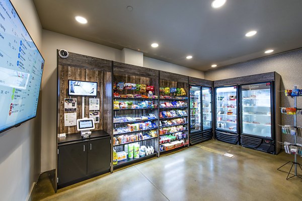 clubhouse/lobby at Brookland Press Apartments