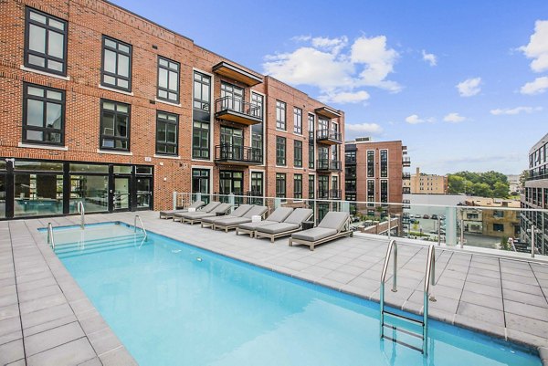 pool at Brookland Press Apartments