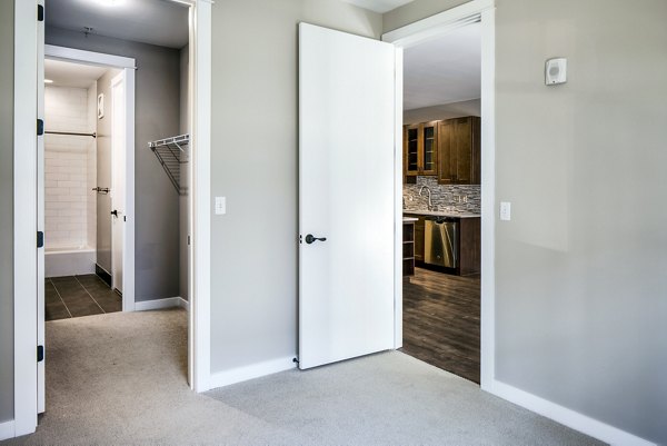 bedroom at Willow & Maple Apartments