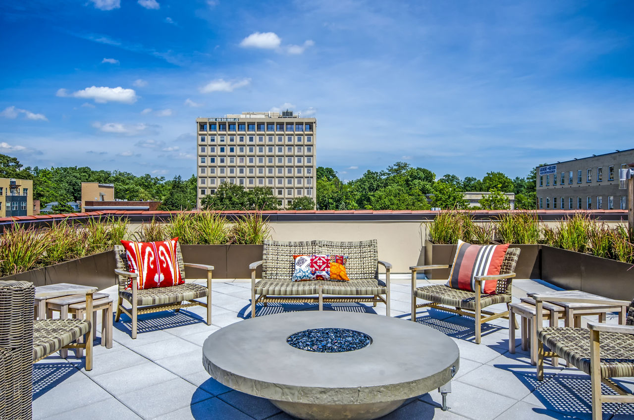 Roof deck at Willow Maple (3 of 4)