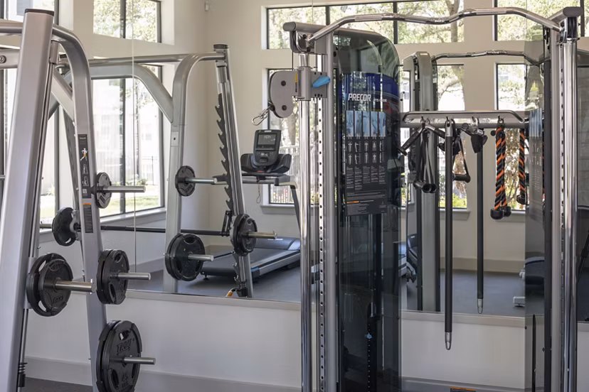 Prose Westover Hills: State-of-the-art fitness center featuring modern equipment and spacious workout areas