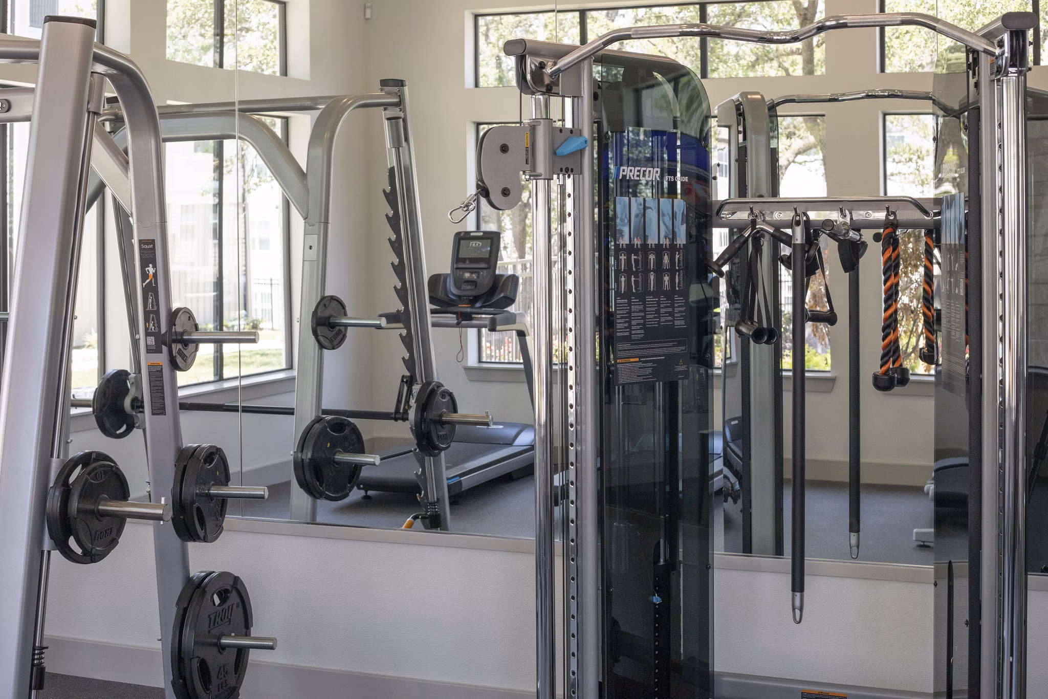 Prose Westover Hills: State-of-the-art fitness center featuring modern equipment and spacious workout areas