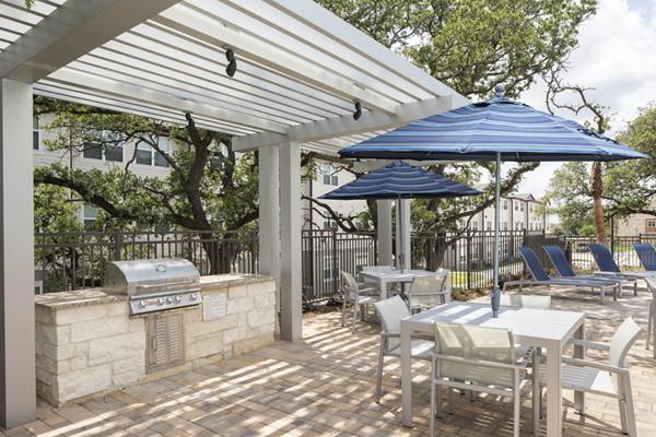 grill area at Prose Westover Hills Apartments