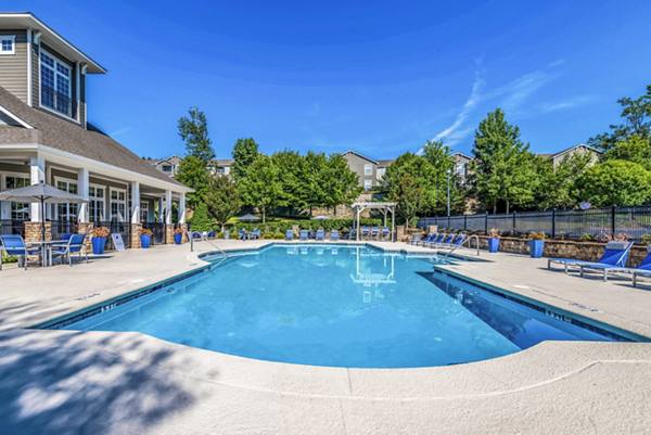 pool at The Outlook at Greystone Apartments