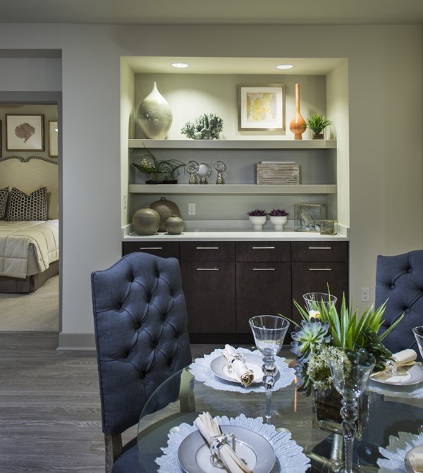 Dining Room at The Landing at Vinnin Square Apartments