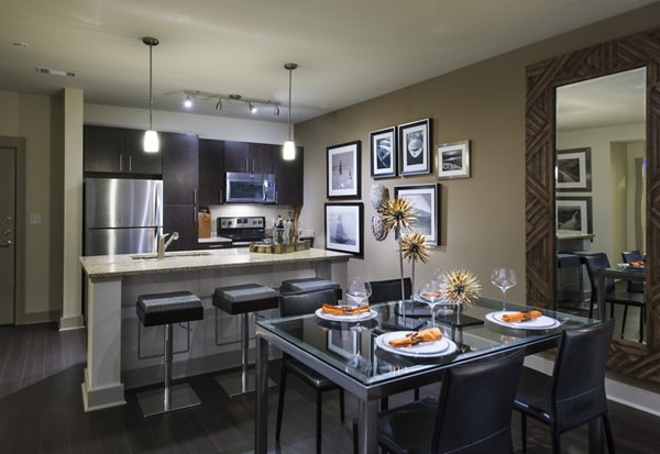 Dining Room at The Landing at Vinnin Square Apartments