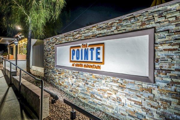 signage at Pointe at South Mountain Apartments