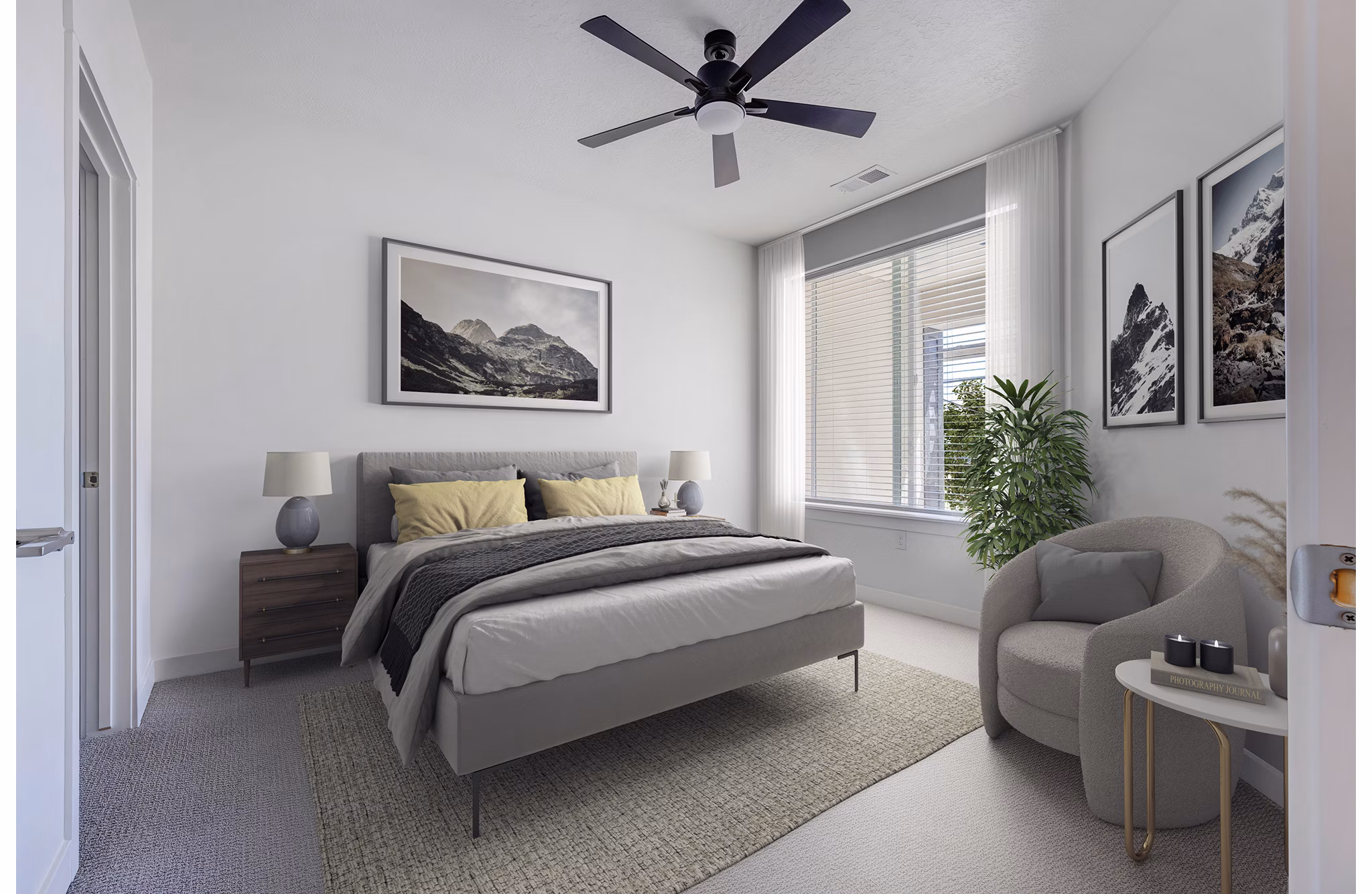 bedroom at Embold Apartments 