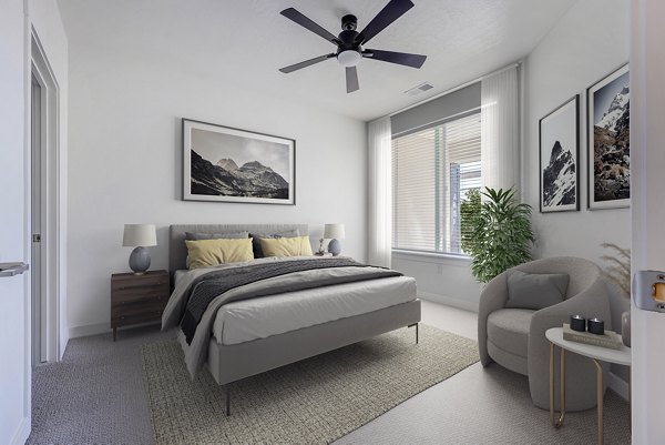bedroom at Embold Apartments 