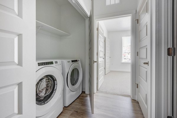 laundry facility at Embold Apartments 