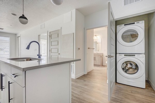 laundry facility at Embold Apartments 