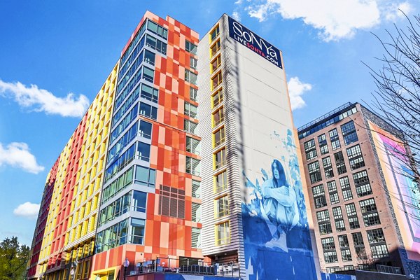 SoNYa Apartments: Contemporary design luxury apartment building in vibrant urban neighborhood