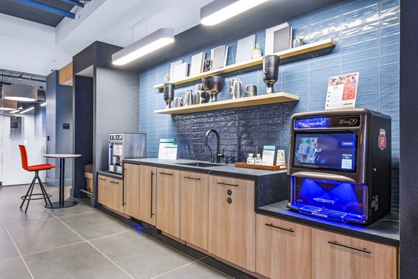 Elegant clubhouse with modern decor at SoNYa Apartments