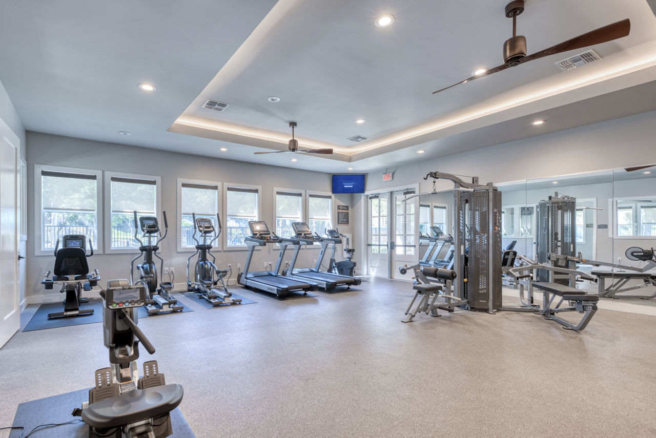 Gym at Roots At Oconnor (3 of 4)