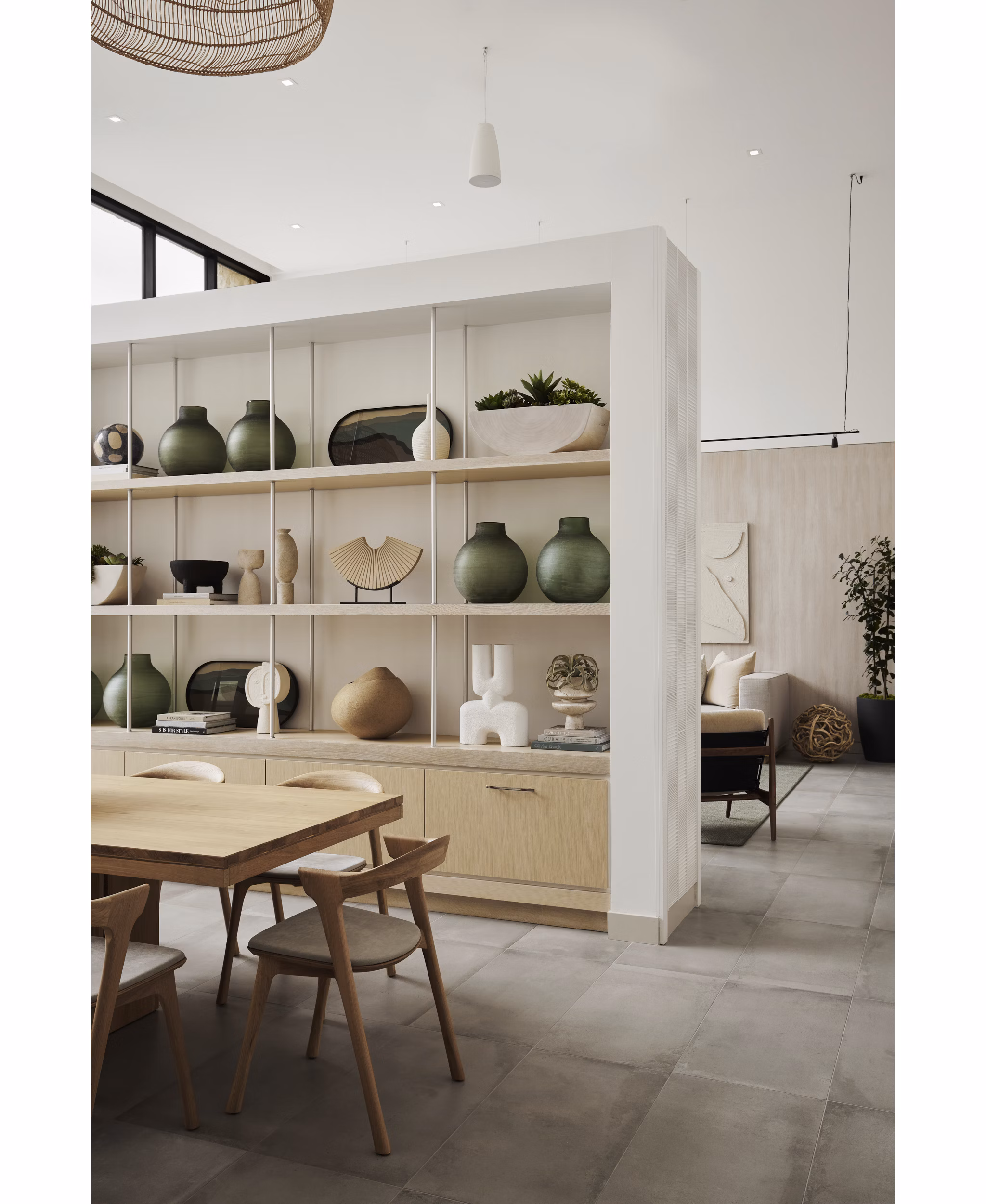 Modern clubhouse with stylish seating and communal spaces at Santal Thousand Oaks Apartments, ideal for social gatherings and relaxation