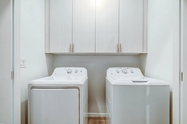 laundry room at Town Surprise Townhome Apartments