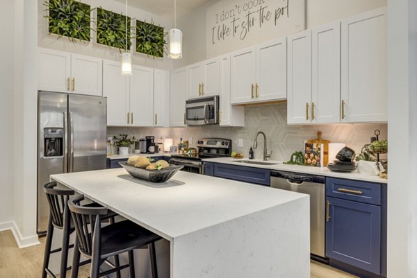 kitchen at Midtown 205 Apartments