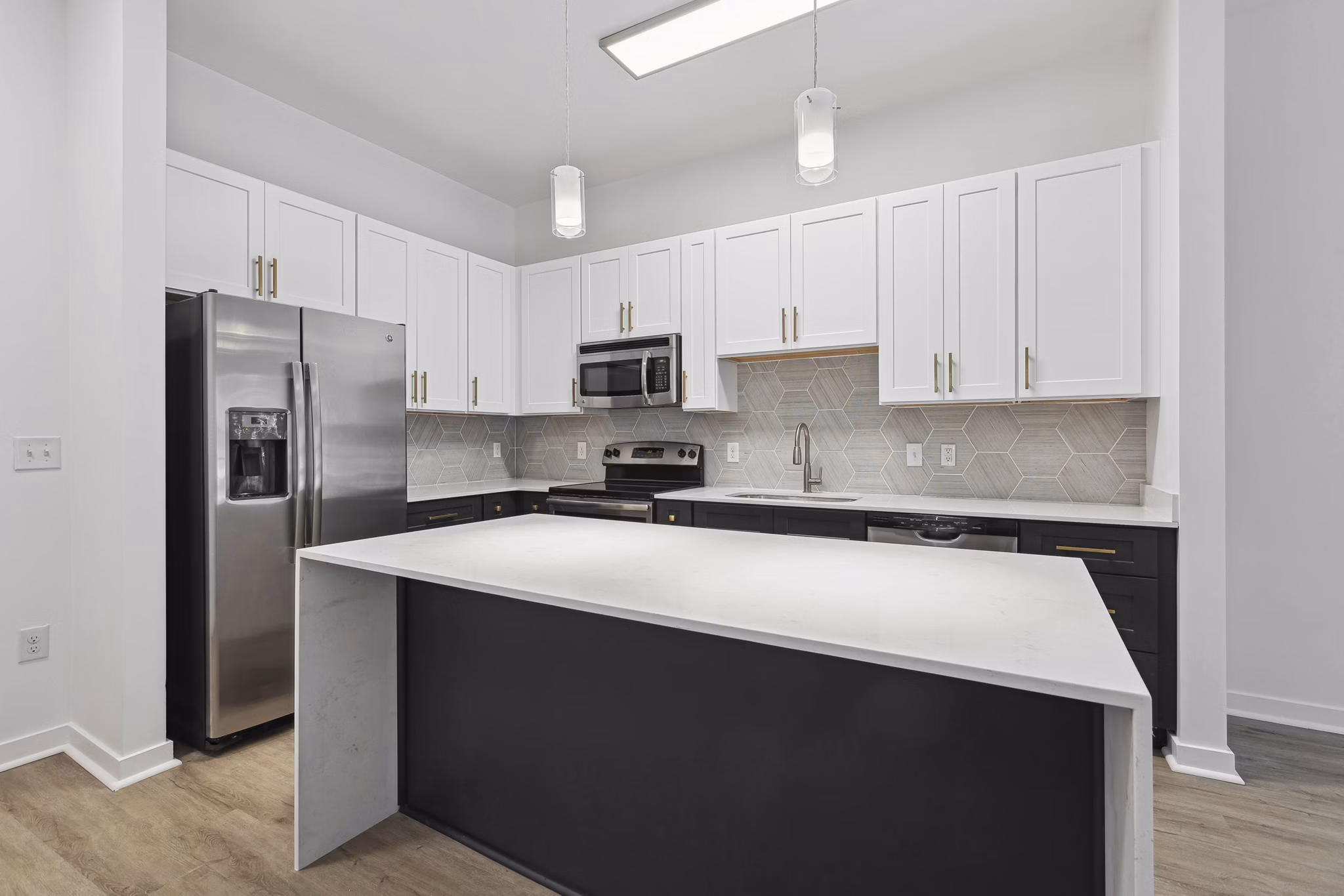 kitchen at Midtown 205 Apartments
