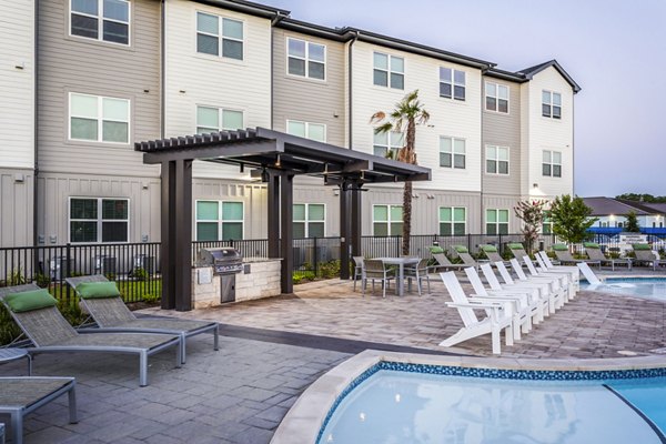 grill area/patio at Prose Cypress Creek Apartments