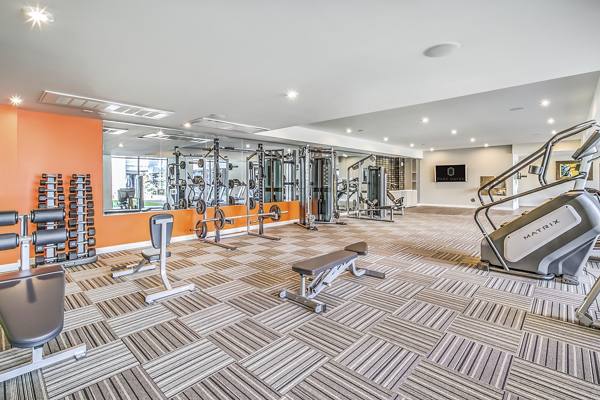 fitness center at Parc Haven Apartments