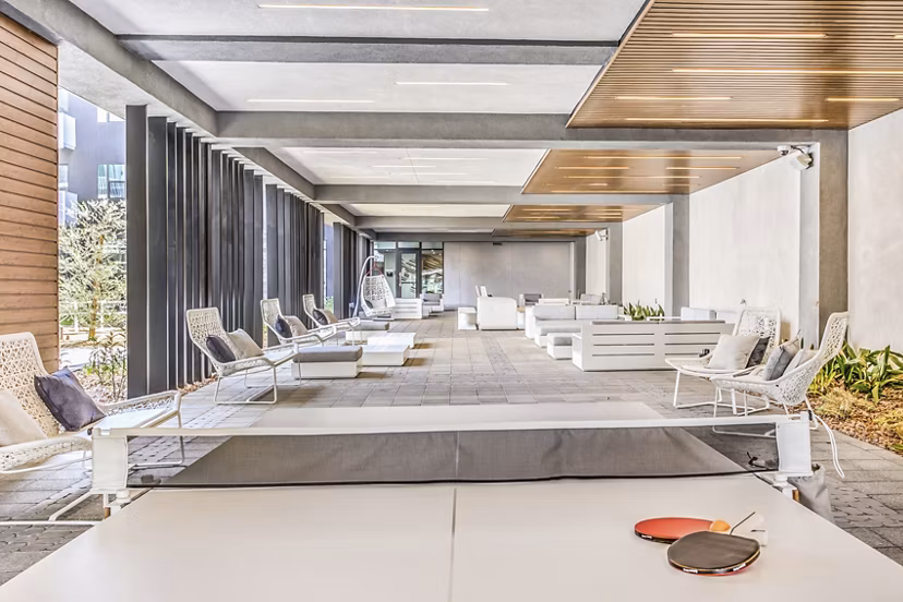 Modern sport court at Parc Haven Apartments for active lifestyle enthusiasts