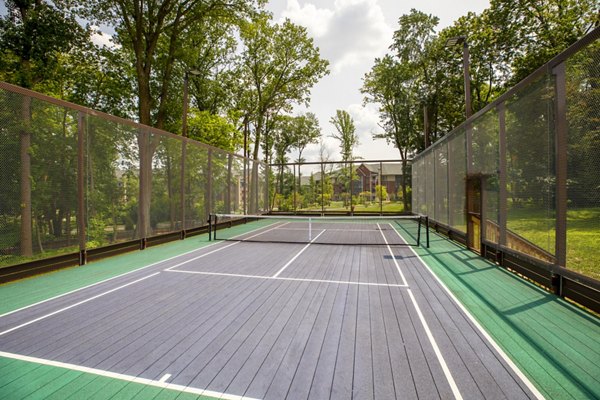 Indoor sports court at Maybrook Apartments designed for active living in luxury apartments
