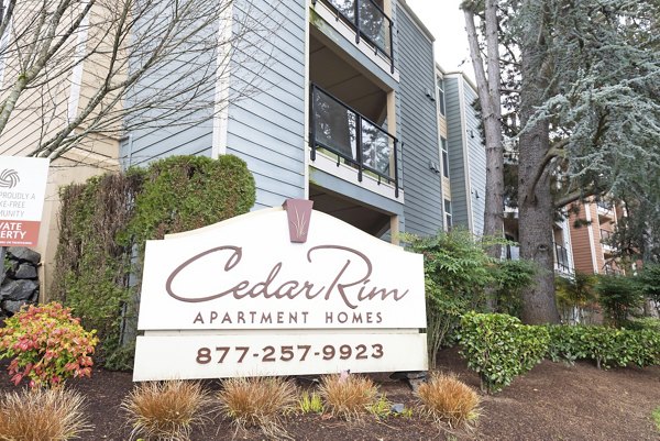 exterior at Cedar Rim Apartments