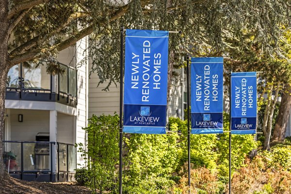 Lakeview at Newcastle: Elegant signage for luxury apartments in scenic Newcastle