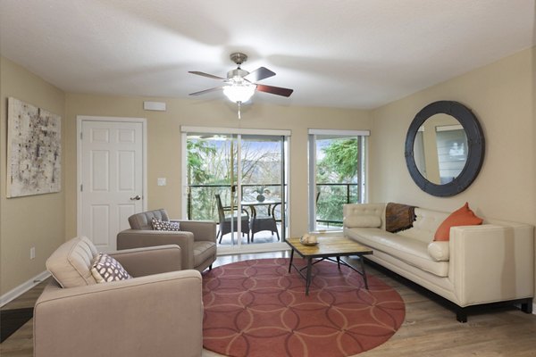 living room at Cedar Rim Apartments