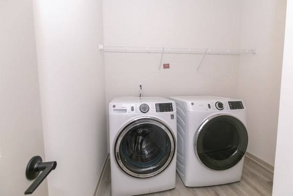 laundry room at The Tomlin Apartments