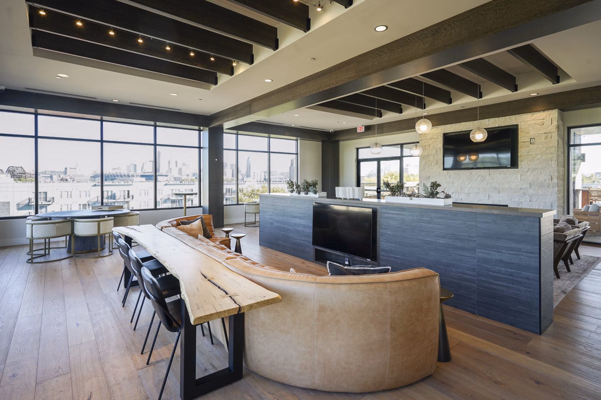 clubhouse at JRG Lofts Apartments 