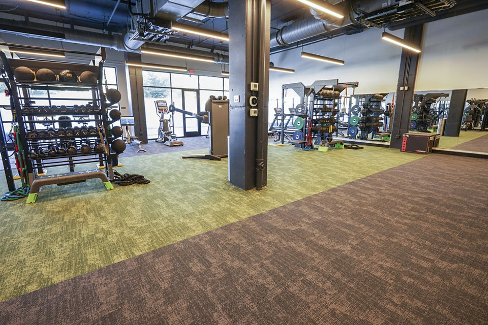 fitness center at JRG LoftsA Apartments 