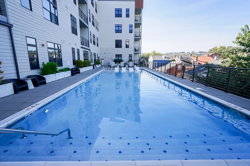 pool at JRG Lofts Apartments 