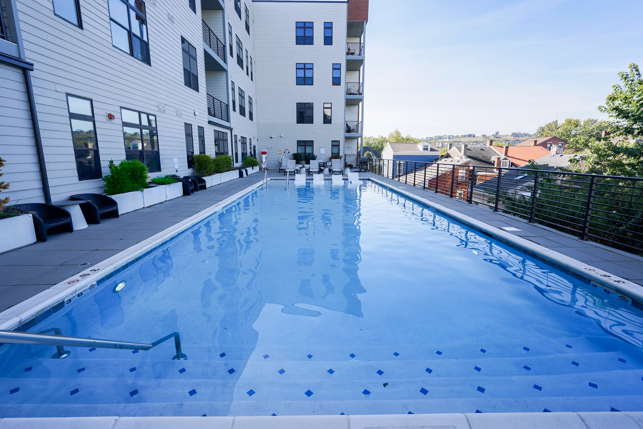 pool at JRG Lofts Apartments 