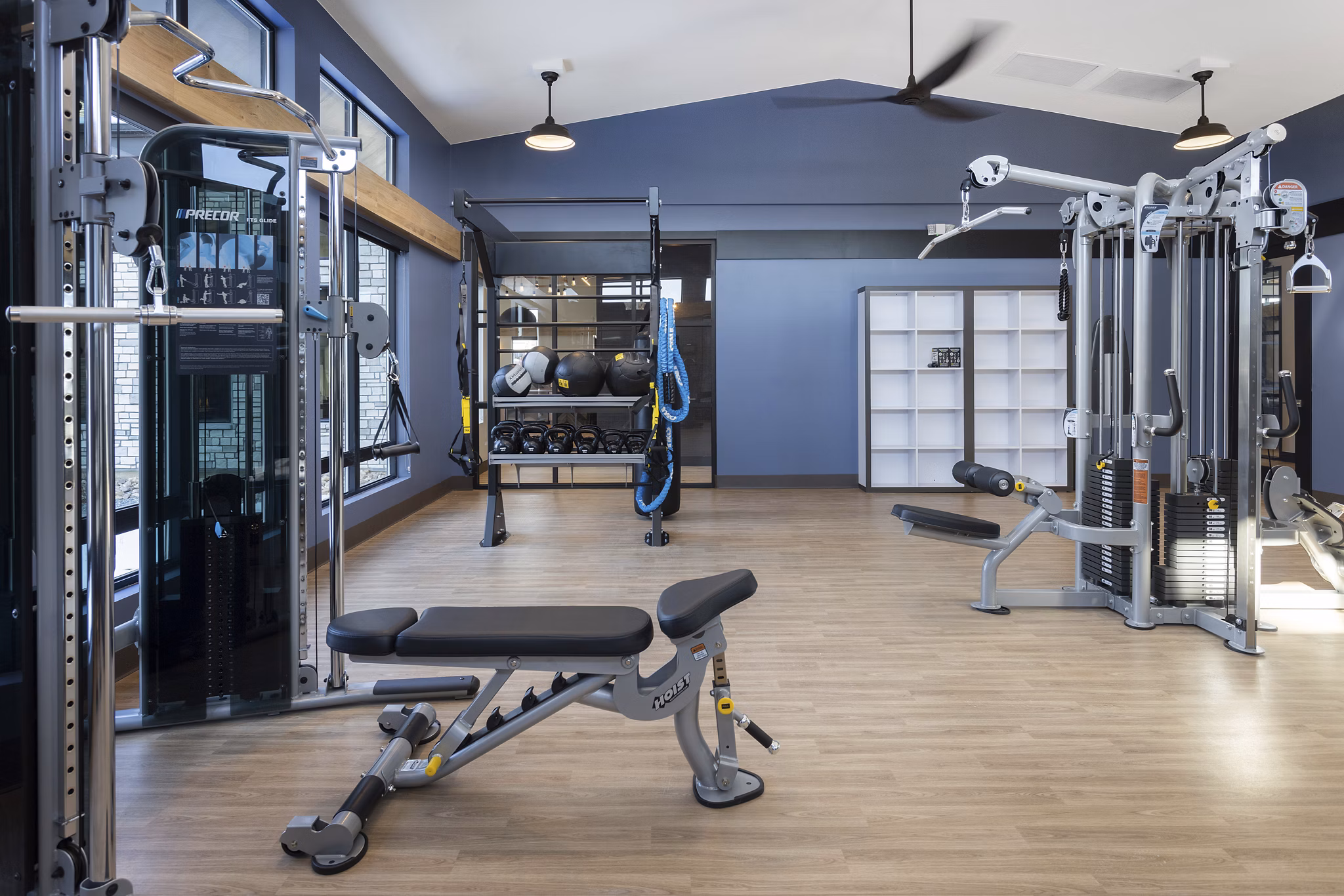 Modern fitness center with top equipment at Broadstone Wren Apartments, ideal for a health-focused lifestyle