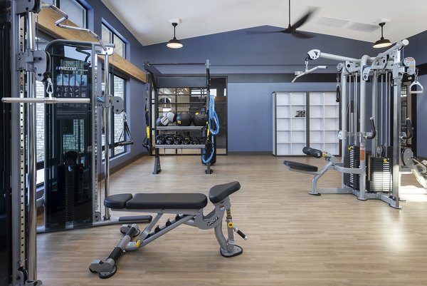 fitness center at Broadstone Wren Apartments