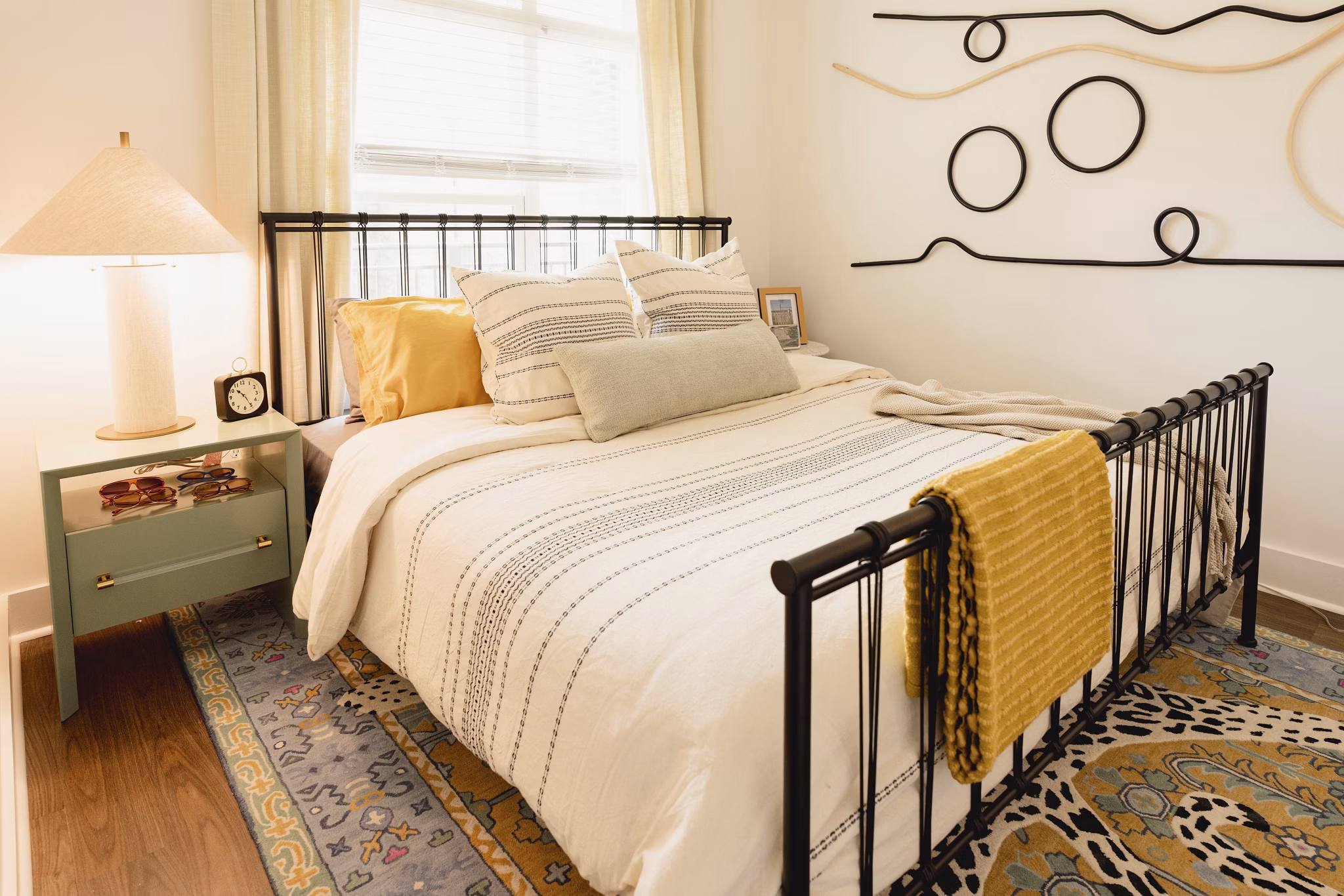 Bedroom at NoDa Wandry Apartments
