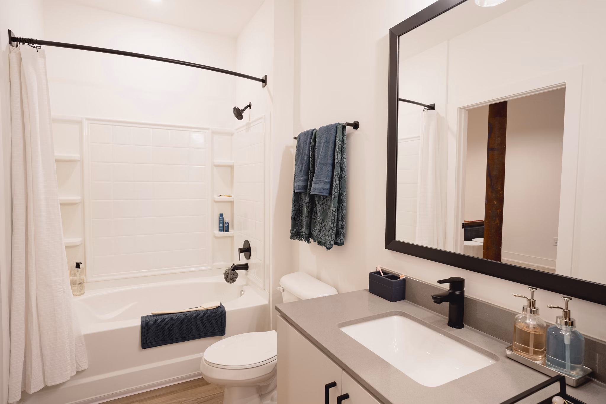 Bathroom at NoDa Wandry Apartments