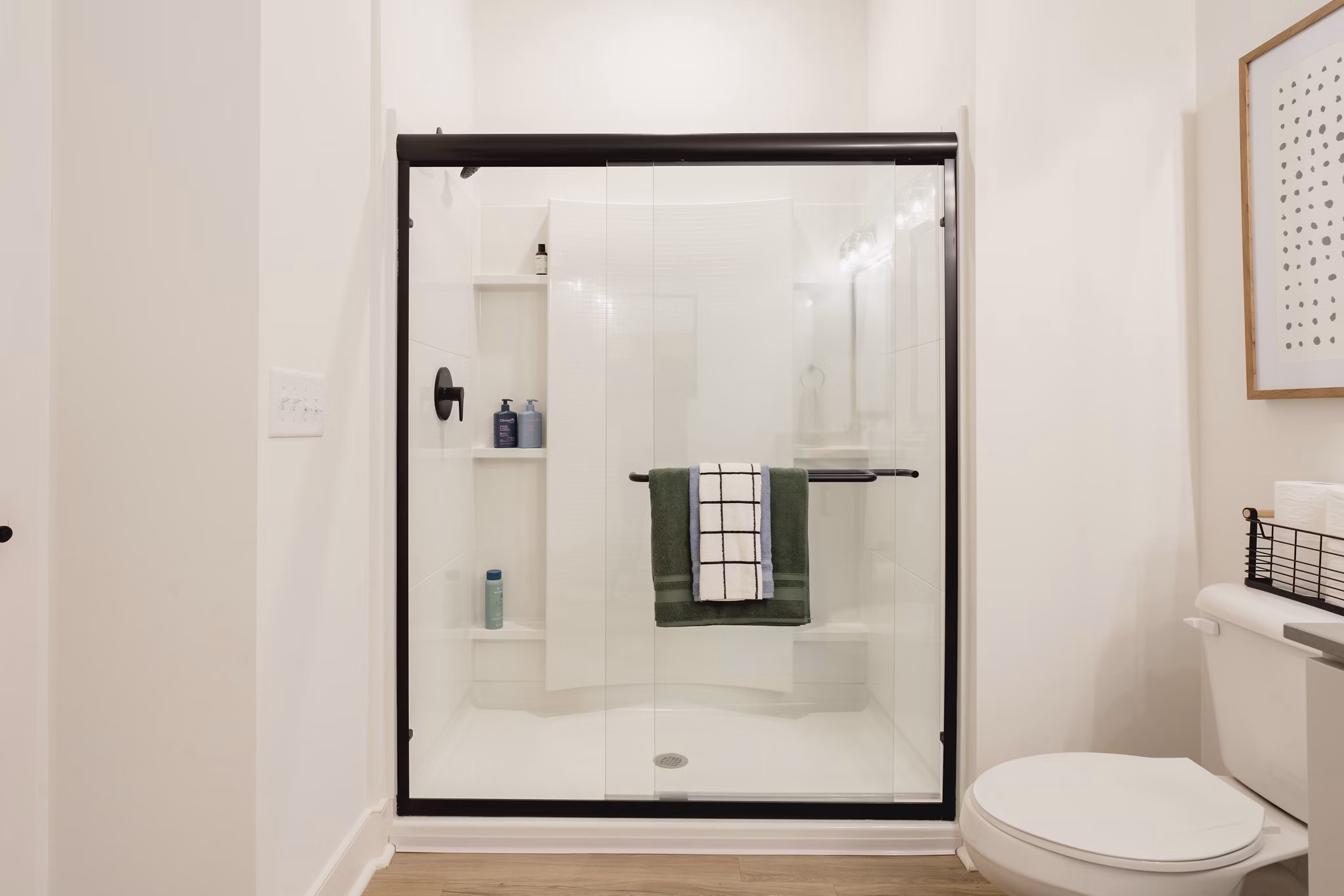 Bathroom at NoDa Wandry Apartments