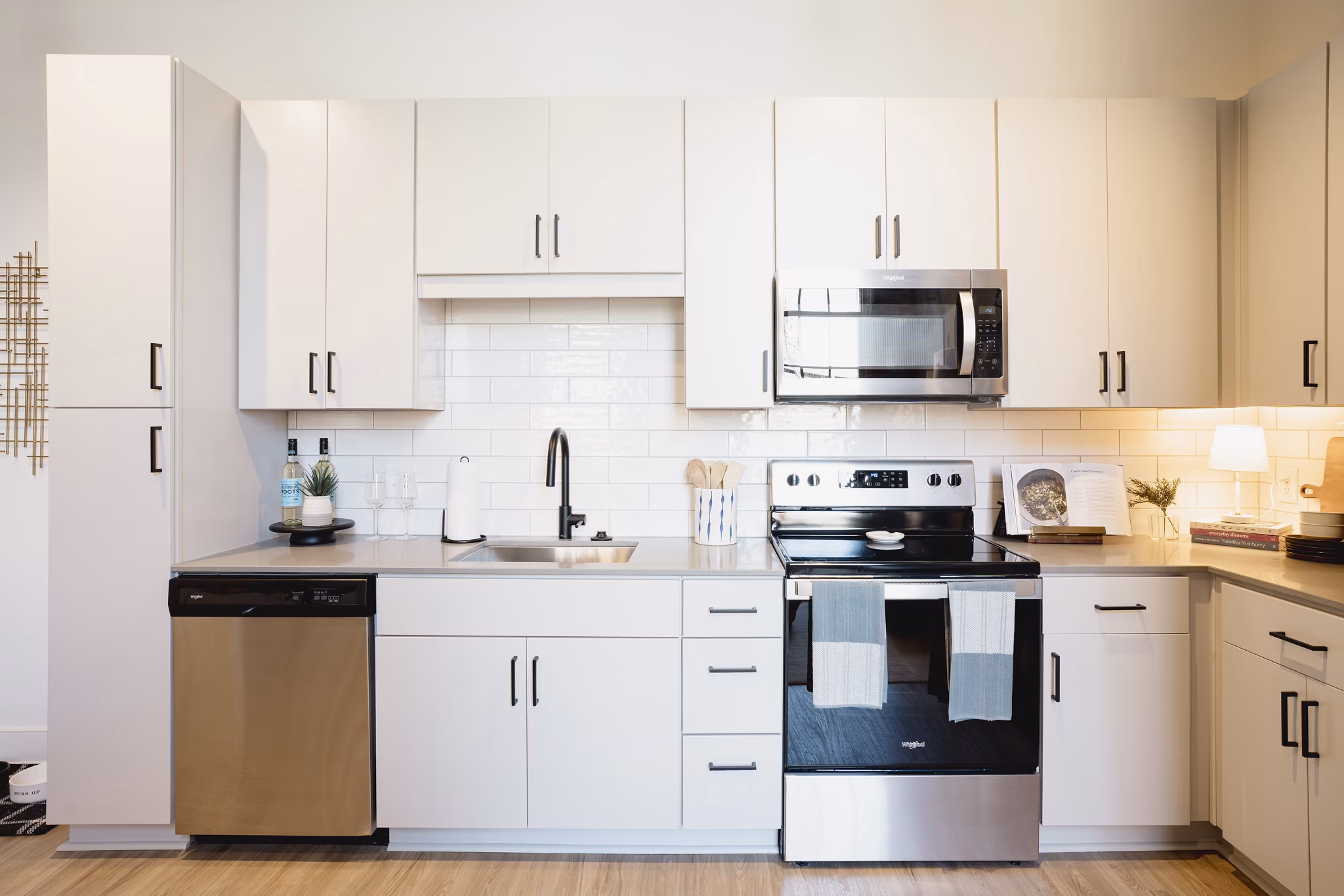 Kitchen at NoDa Wandry Apartments