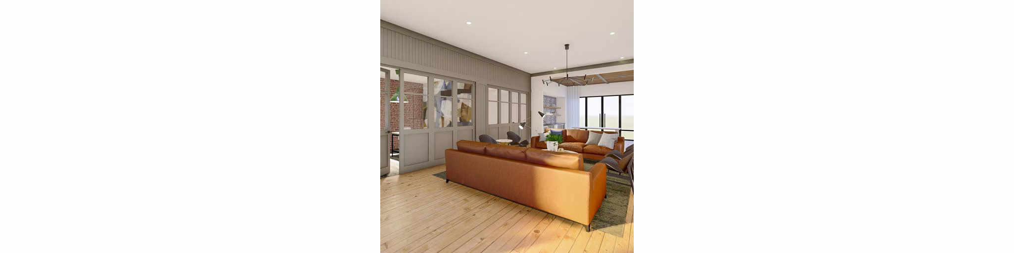 rendering at NoDa Wandry Apartments