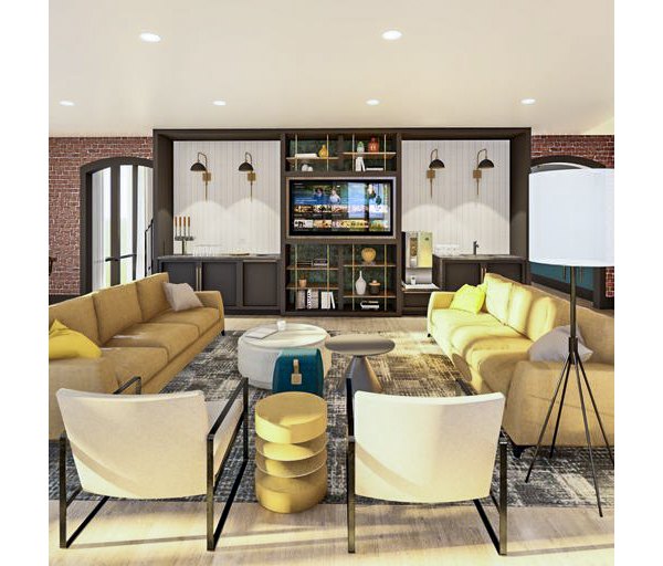 rendering at NoDa Wandry Apartments
