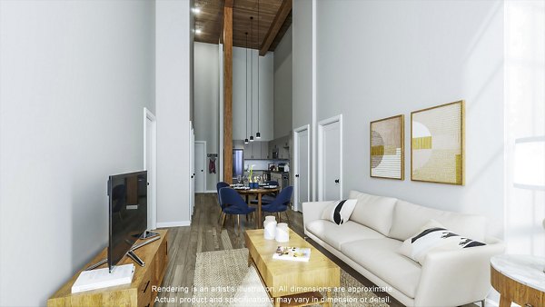 rendering at NoDa Wandry Apartments