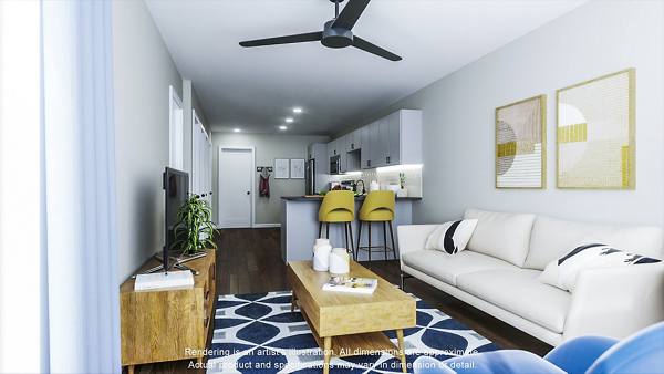 rendering at NoDa Wandry Apartments