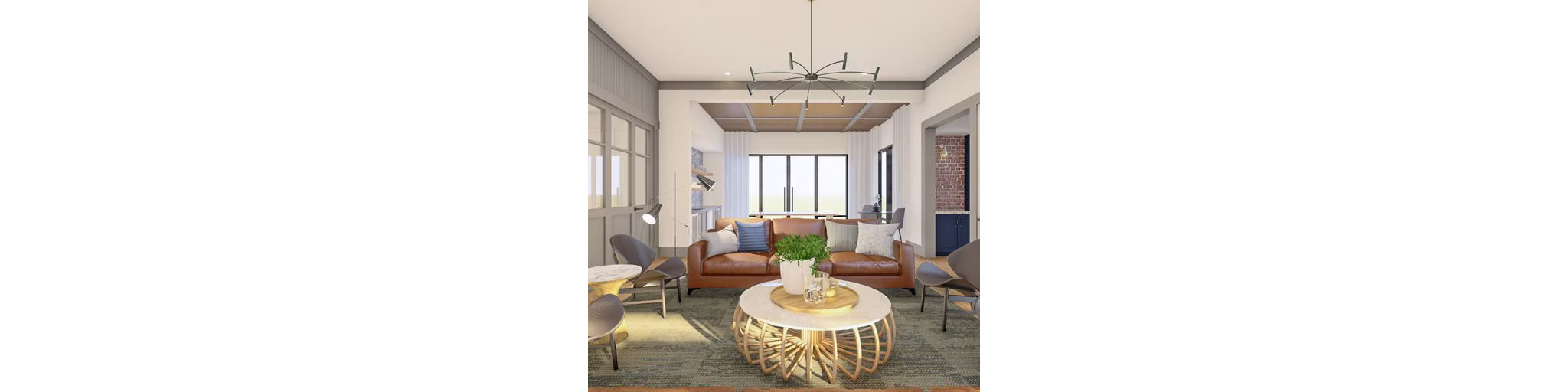 rendering at NoDa Wandry Apartments