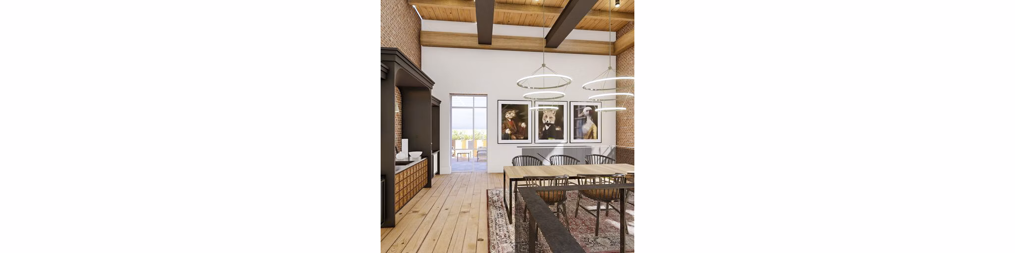 rendering at NoDa Wandry Apartments