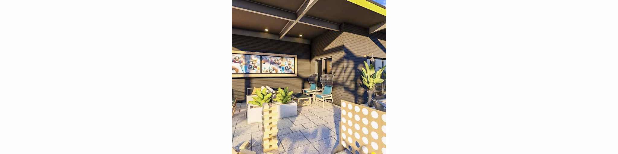 rendering at NoDa Wandry Apartments