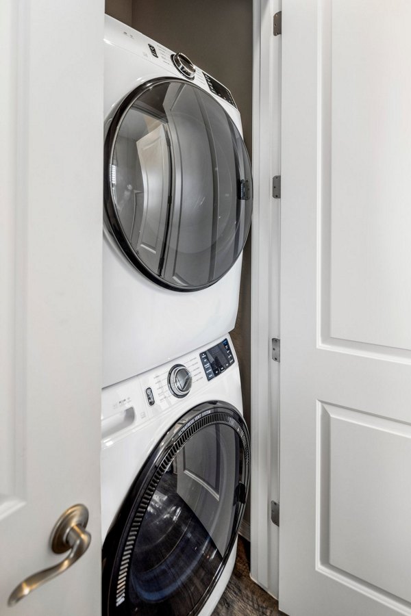 laundry room at Yardly McDowell Apartments