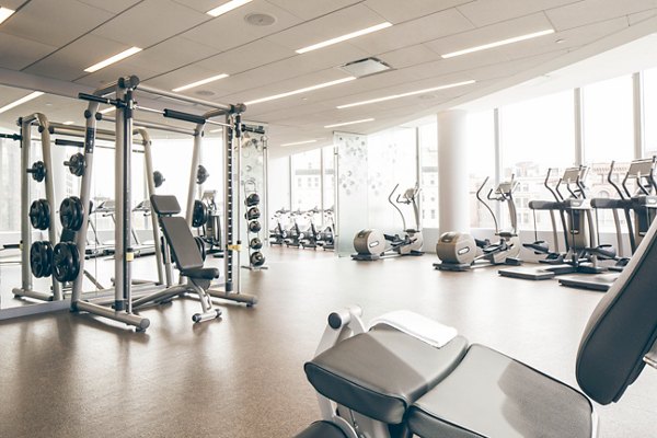 Fitness Center at the Radian Apartments